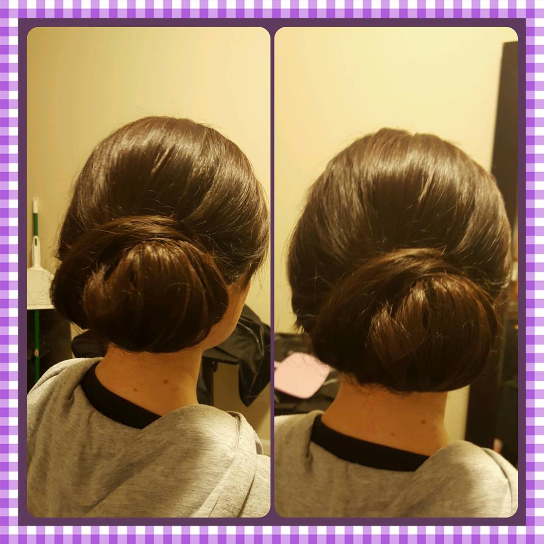 Wig Updo Style